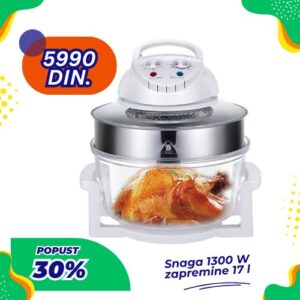 Turbo (konvekcijska) rerna NA AKCIJI