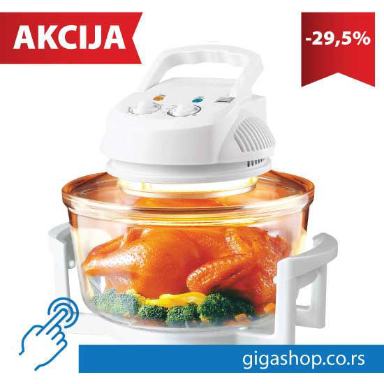 Turbo (konvekcijska) rerna NA AKCIJI - Gigashop