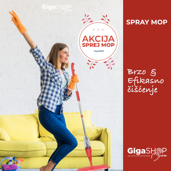 Read more about the article Spray Mop – Brzo i lako do blistavog poda