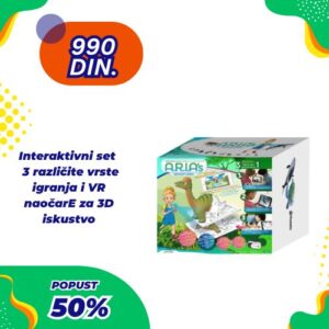 ARIA’S set interaktivni 3D uzrast 3+