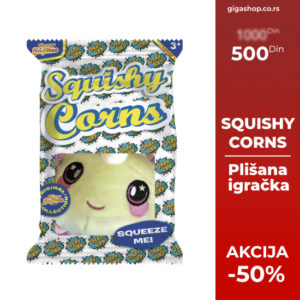 Pliš igračka Squishy Corn uzrast 2+