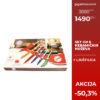 Set od 6 keramičkih noževa + ljuštilica