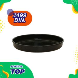 Emajl višenamenska tepsija crna 32cm