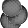 Okrugli karbonski kalup sa prstenom 24 cm - Image 2