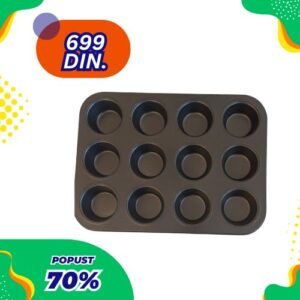 Kalup za mafine i projice 12 kom