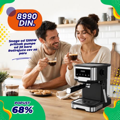Espresso Aparat za Kafu BR-42 - Slika 2