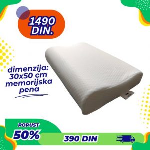 Dreamory Comfort anatomski jastuk 30×50