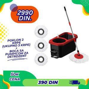 Samorotirajući Brisko 360 sa Pedalom
