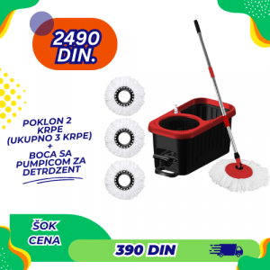 Samorotirajući Brisko 360 sa Pedalom