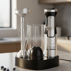 Lexical LHB-1666 – Ručni blender 6u1, 800W, sa titanskim sečivima