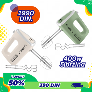 Lexical LMX-1730 – Ručni mikser 400W, 5 brzina
