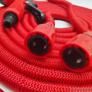 Baštensko rastegljivo crevo 25 FT (7,6 m) – crveno