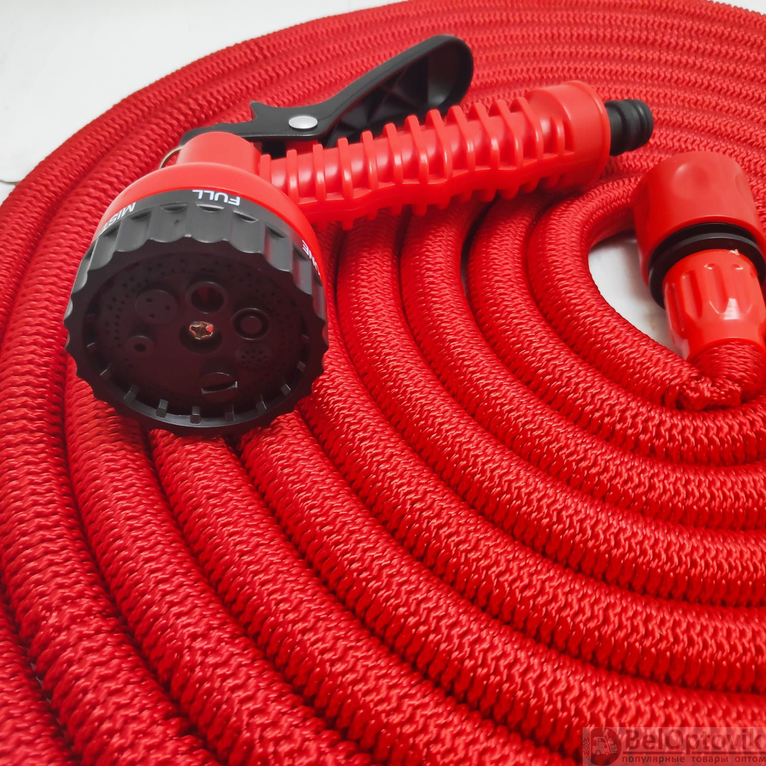 Baštensko rastegljivo crevo 25 FT (7,6 m) - crveno - Slika 3