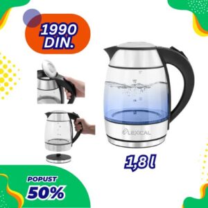 LEXICAL LEK-1451 Električni Ketler – 1,8 l, 2200W