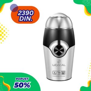 LEXICAL LCG-0710 Mlin za Kafu – Inoks Kućište, 200W