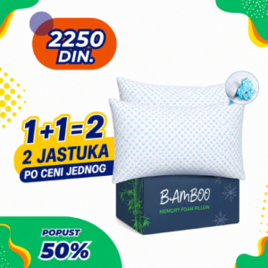 Set od 2  Dreamory Comfort klasična jastuka 40×60
