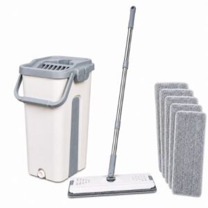 Flat Mop (brisko) sa kantom i poklon 4 krpe