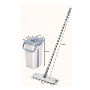 Flat Mop (brisko) sa kantom i poklon 4 krpe